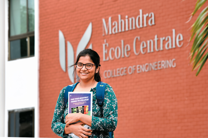 The curriculum of École Centrale is extremely good. The idea
of collocating the MEC in our 125 acre Hyderabad campus was to allow easy interface between students and the industry, as about 7000 of our associates are
working in it, points Vineet Nayyar, Founder, Mahindra Ecole Centrale.