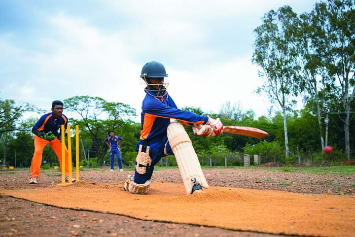 BEML supports sports and has given a ground to a cricket academy