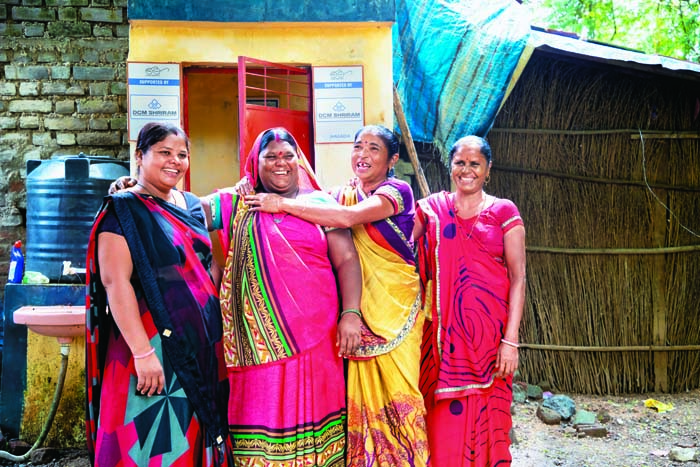 With a toilet in every home, the village of Fulwadi has many happy women, giving them dignity and comfort