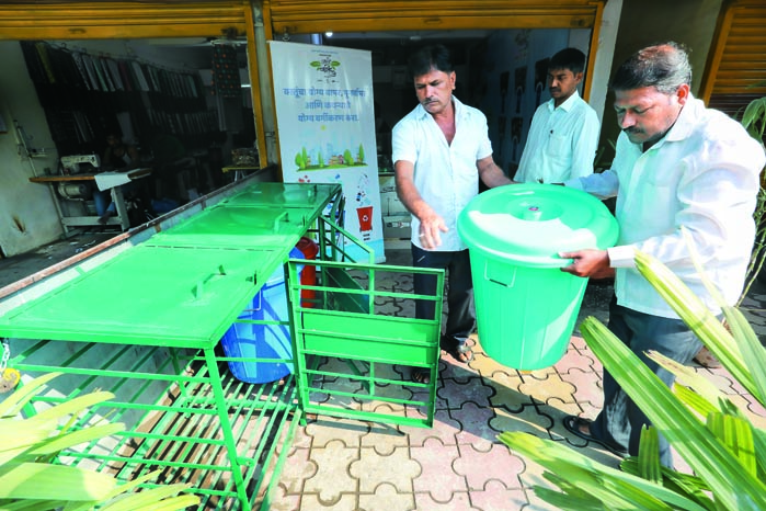 Information-cum -training waste management centre at Vasind